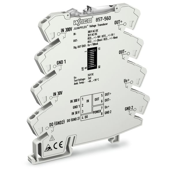 Voltage signal conditioner Voltage input signal Current and voltage ou image 1