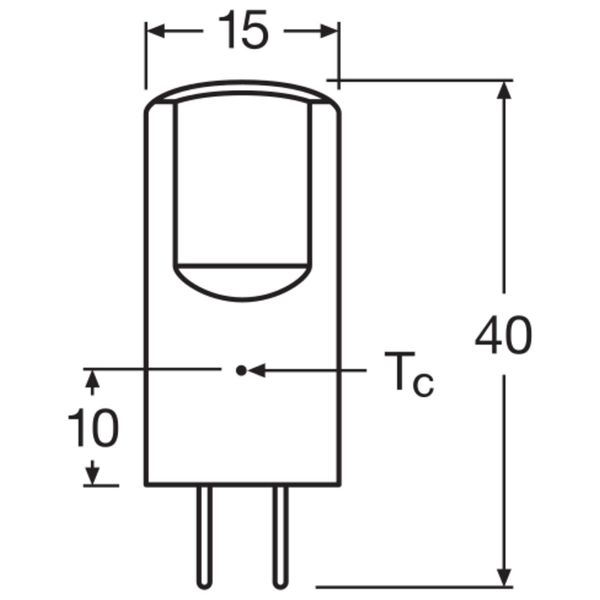 LED PIN 12 V 2.6W 827 GY6.35 image 10