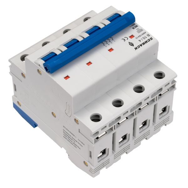 Miniature Circuit Breaker (MCB) AMPARO 6kA, B 10A, 4-pole image 5