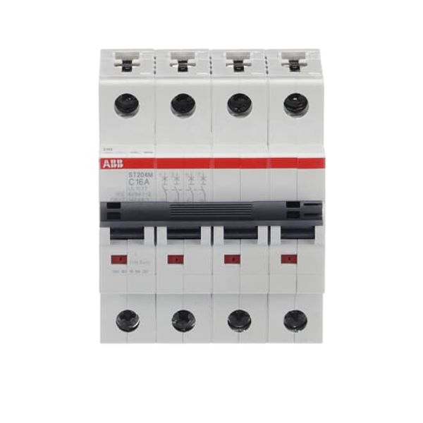 ST204M-C16 Miniature Circuit Breaker - 4P - C - 16 A image 1