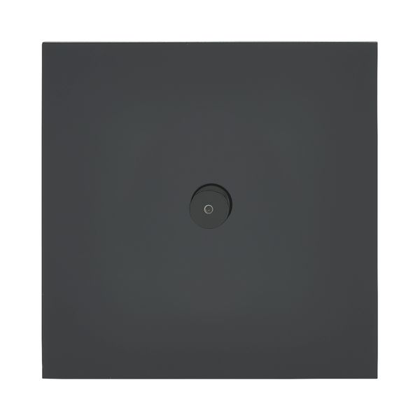 Art d'Arnould univers Epure illuminated push button with round button 2A - matte black image 1