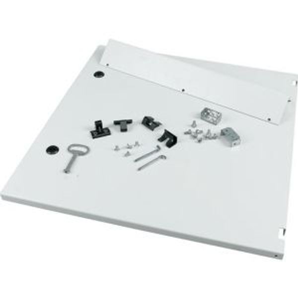 Front plate/door, below, H=600mm, IP55, grey image 2