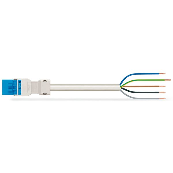 pre-assembled connecting cable Eca Plug/open-ended blue image 4