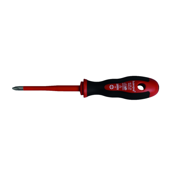 Screwdriver cross PH 2x100mm L 215mm VDE 1000V slim 2C handle image 1