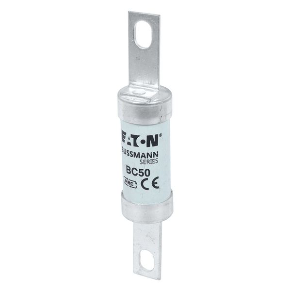 Fuse-link, low voltage, 50 A, AC 500 V, DC 250 V, BS88, 21 x 114 mm, gL/gG, BS image 24