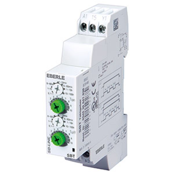 Time relay AC 24...240V/DC 24V 50/60 Hz, 8 A, 1CO, 0.1 sec.-100 hours. image 2