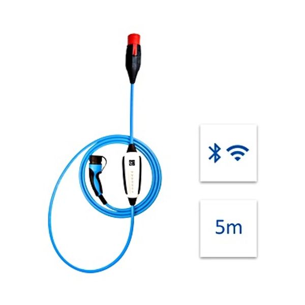 Mobile charger 5m, type 2, 22kW, wifi, bluetooth image 1