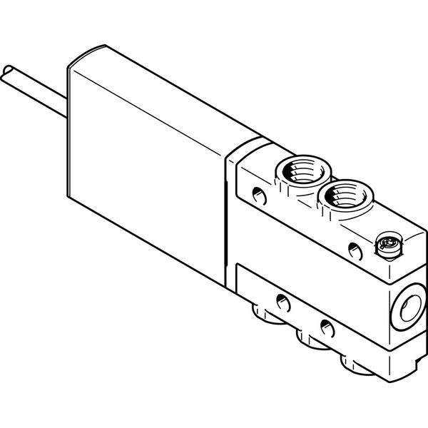 MHE2-MS1H-5/2-M7-K Air solenoid valve image 1