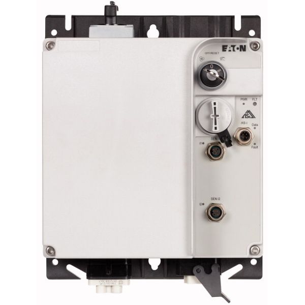 DOL starter, 6.6 A, Sensor input 2, AS-Interface®, S-7.A.E. for 62 modules, HAN Q4/2, with manual override switch image 1