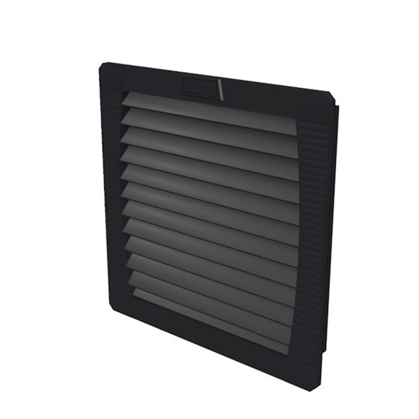 Exhaust filter (cabinet), IP55, black, EMC version: No image 2