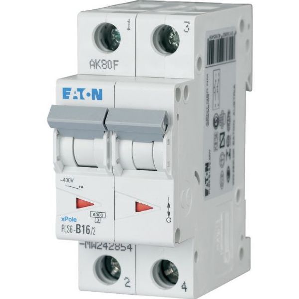 PLS6-D16/2-MW Eaton Moeller series xPole - PLS6/M MCB image 1