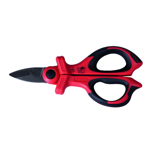 All-round soft grip scissors 1000V VDE image 1