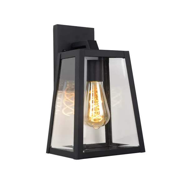 MATSLOT Wall Light IP23 E27 H31cm Black image 1