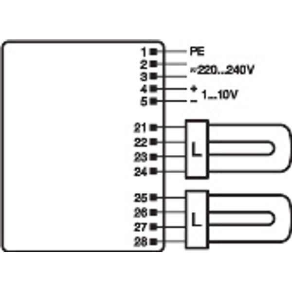 QUICKTRONIC® INTELLIGENT DIM CFL 2X18…42 DIM image 4