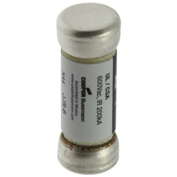 Fuse-link, LV, 6 A, AC 600 V, 14 x 38 mm, T, UL, very fast acting image 18