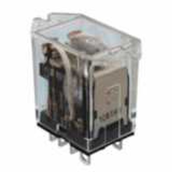 Relay, flange mount, plug-in, DPDT, 10 A, 200/220 VAC image 4