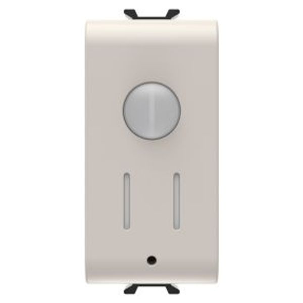 CONNECTED MOVEMENT DETECTOR - ZIGBEE - 100-240 V ac 50/60 Hz - NO 2A (AC1) 240  V ac - 1 MODULE - SATIN NATURAL BEIGE - CHORUSMART image 1