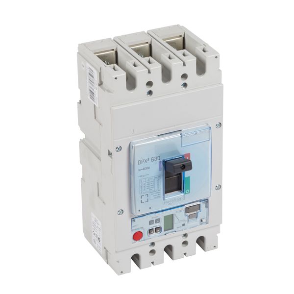 MCCB DPX³ 630 - S2 elec release + central - 3P - Icu 100 kA (400 V~) - In 400 A image 1