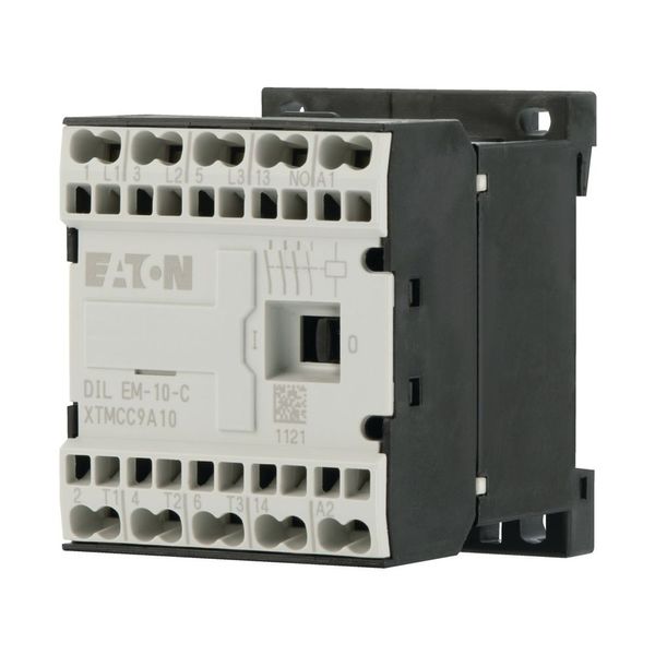 Contactor, 230 V 50 Hz, 240 V 60 Hz, 3 pole, 380 V 400 V, 4 kW, Contacts N/O = Normally open= 1 N/O, Spring-loaded terminals, AC operation image 8