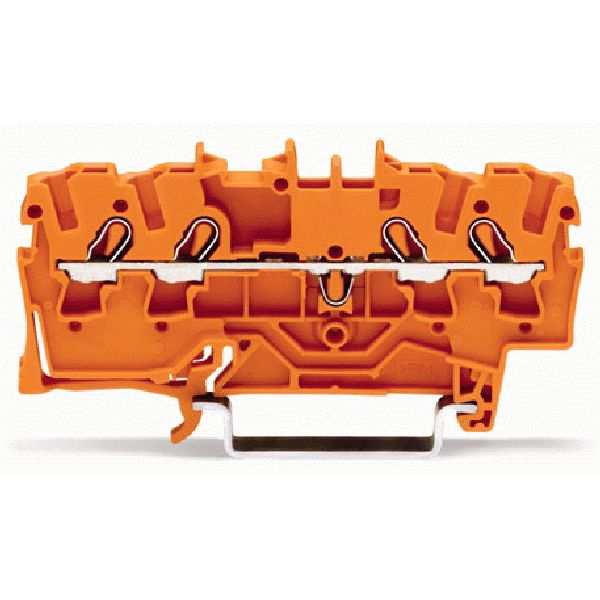 2002-1402 4-conductor through terminal block; 2.5 mm²; suitable for Ex e II applications image 3