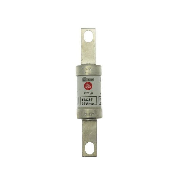 Fuse-link, low voltage, 35 A, AC 660 V, DC 460 V, BS88, 27 x 129 mm, gL/gG, BS image 5