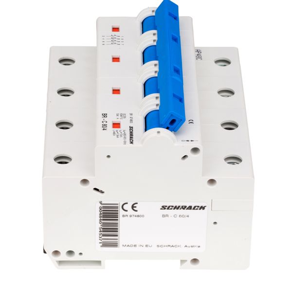 High Current Miniature Circuit Breaker C80/4, 10kA image 5