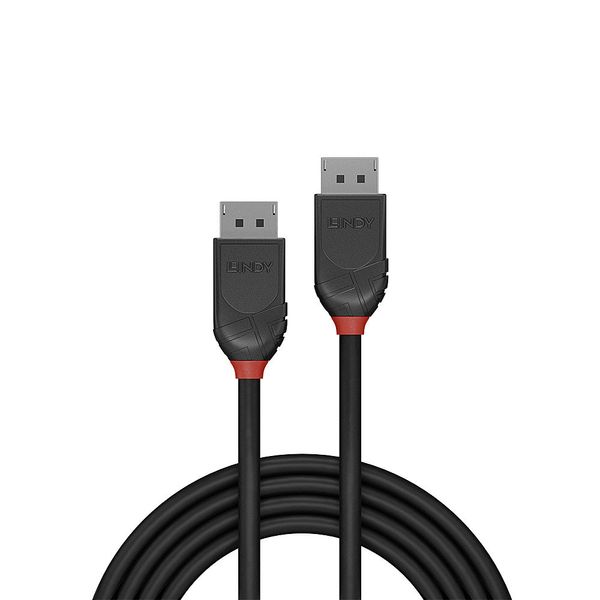 1.5m DisplayPort 1.2 Cable, Black Line DP Male to Male image 2