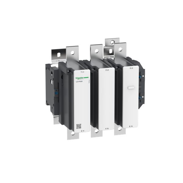 TeSys F contactor - 3P(3 NO)-AC-3 = 440V 630 A with coil LX1/ LX9 - 48…1000V AC 40/400Hz, LX4 - 48...440V DC image 5