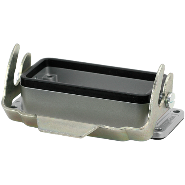 B16 Bulkhead mounted h., IP65 Single locking lever m. image 1