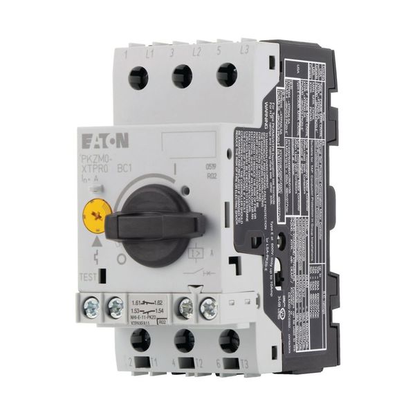 Motor-protective circuit-breaker, 3p+1N/O+1N/C, Ir=20-25A, screw conne image 9