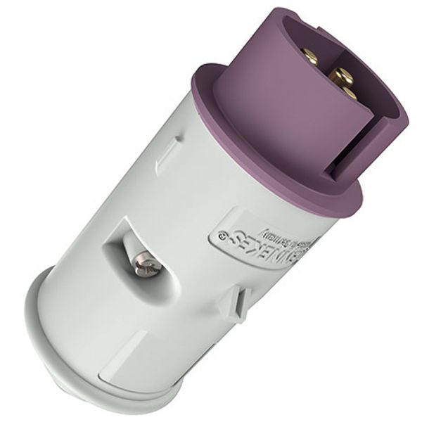 Mennekes Plug, 32A3p0h, low voltage, IP44 649A image 2