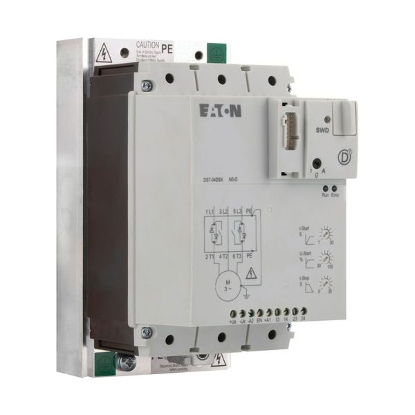 Soft starter, 55 A, 200 - 480 V AC, 24 V DC, Frame size: FS3, Communication Interfaces: SmartWire-DT image 7
