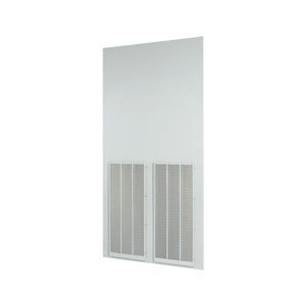 Rearwall, ventilated, HxW=2000x1000mm, IP42, grey image 4