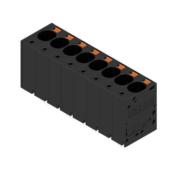 PCB terminal, 10.00 mm, Number of poles: 8, Conductor outlet direction image 4