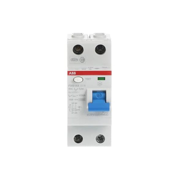 F202 A S-63/0.5 Residual Current Circuit Breaker 2P A type 500 mA image 5