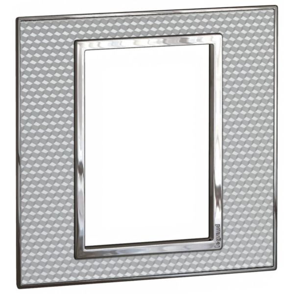 Arteor Surround Plate 3 Module Square Cube image 1