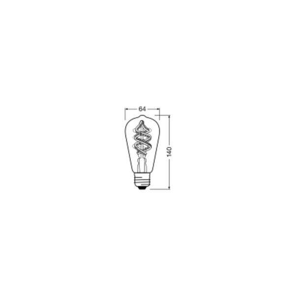 SMART+ WiFi Filament Edison RGBW 30 4.5 W/2700 K E27 image 5