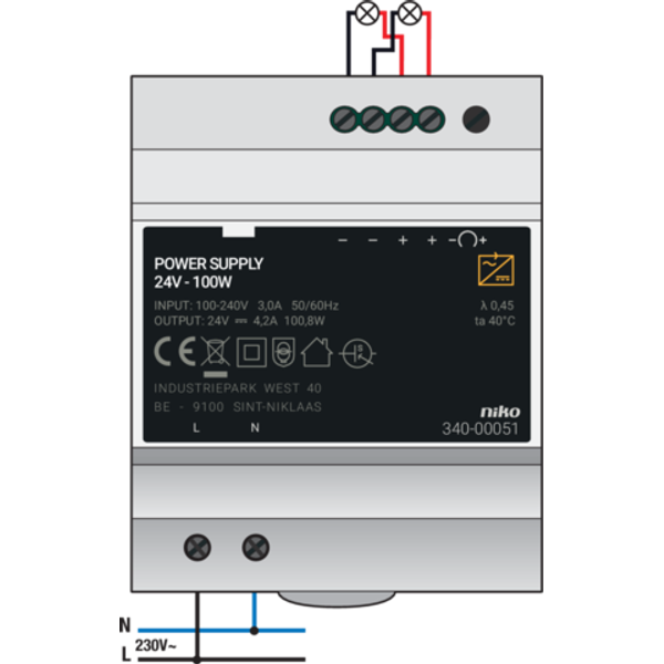 Modular power supply 24 Vdc, 100 W image 3