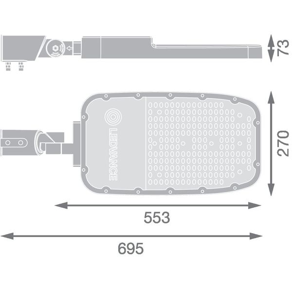 STREETLIGHT AREA EXTRA LARGE RV35ST 150W 765 RV35ST GY image 10