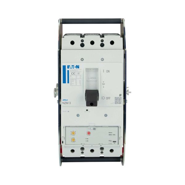 NZM3 PXR20 circuit breaker, 450A, 3p, withdrawable unit image 7