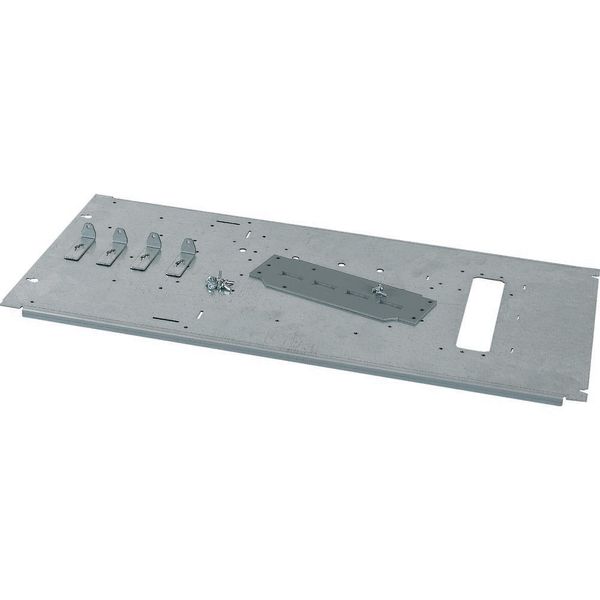 Mounting plate for  W = 800 mm, NZM3 630A, vertical image 3