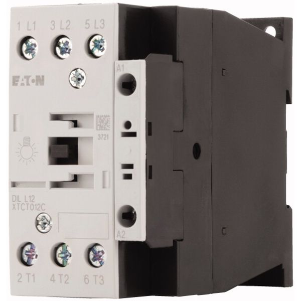 Lamp load contactor, 24 V 50 Hz, 220 V 230 V: 12 A, Contactors for lighting systems image 3
