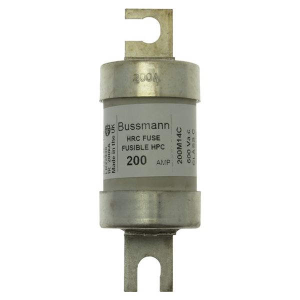 Fuse-link, low voltage, 200 A, AC 600 V, DC 250 V, HRCII-MISC, 38 x 112 mm, CSA image 2