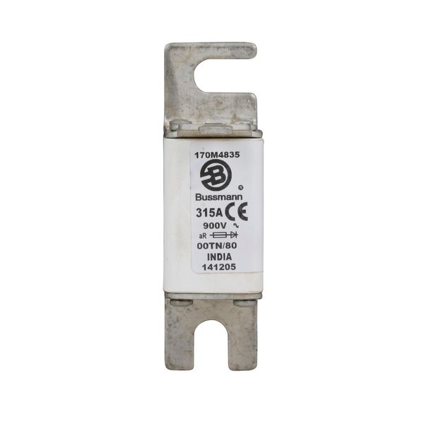 Fuse-link, high speed, 315 A, AC 900 V, size 00, 30 x 47 x 98 mm, aR, DIN, IEC, type T indicator image 13