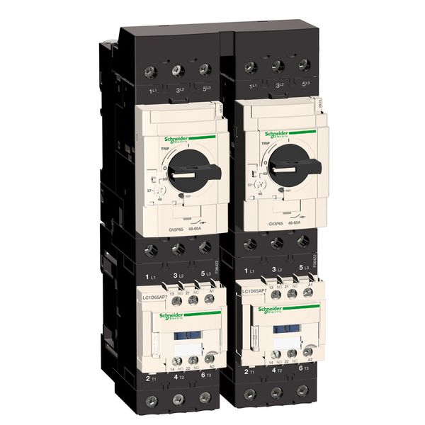 Linergy FT - Comb busbar for parallelling 2 contactors image 1