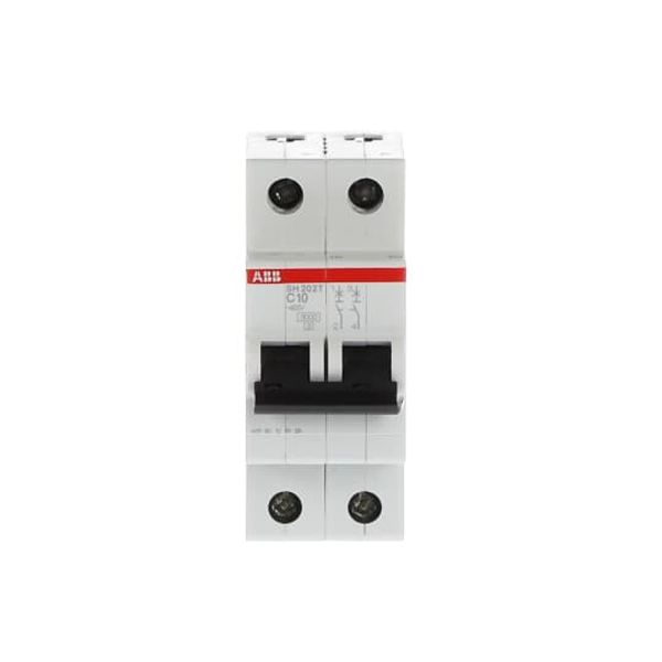 SH202T-C10 Miniature Circuit Breaker - 2P - C - 10 A image 2