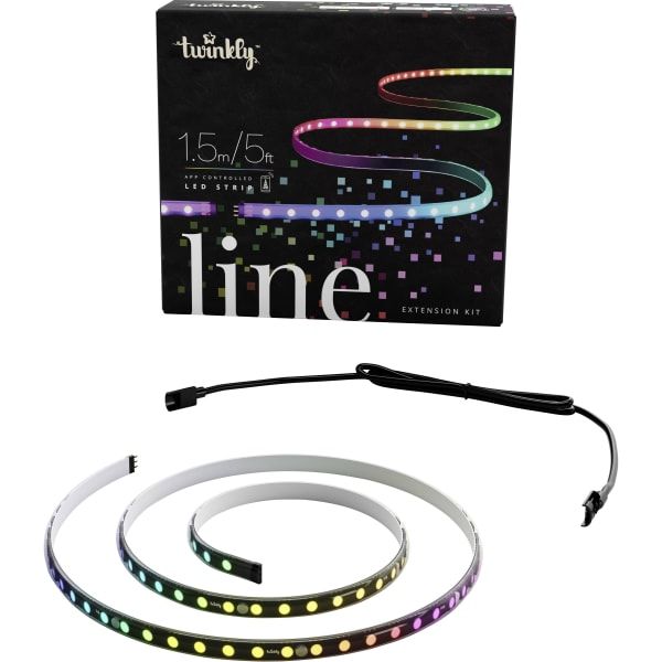 100L RGB light Line, 1,5 meter long extension, Black, BT+WiFi, Gen II, IP20 image 1