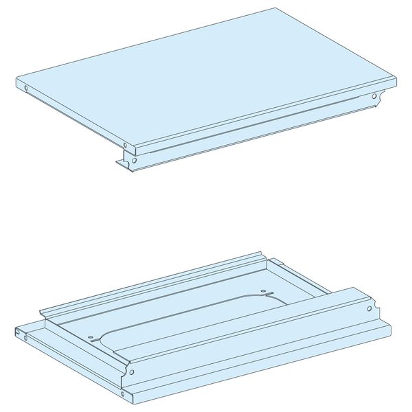 2 PLAIN UP/LOW PLATE W600 PRISMA G IP55 image 1