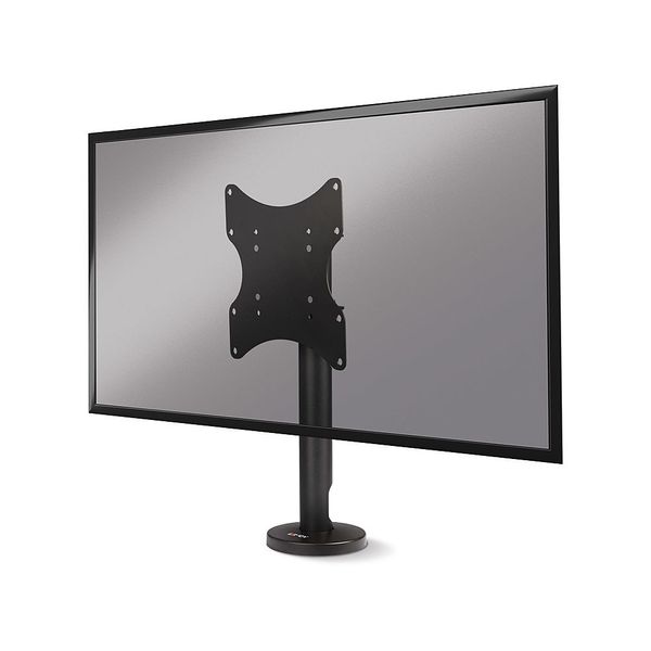 Single Display Fixed Desk Mount Mount a single display to a desk, TV stand or table image 1