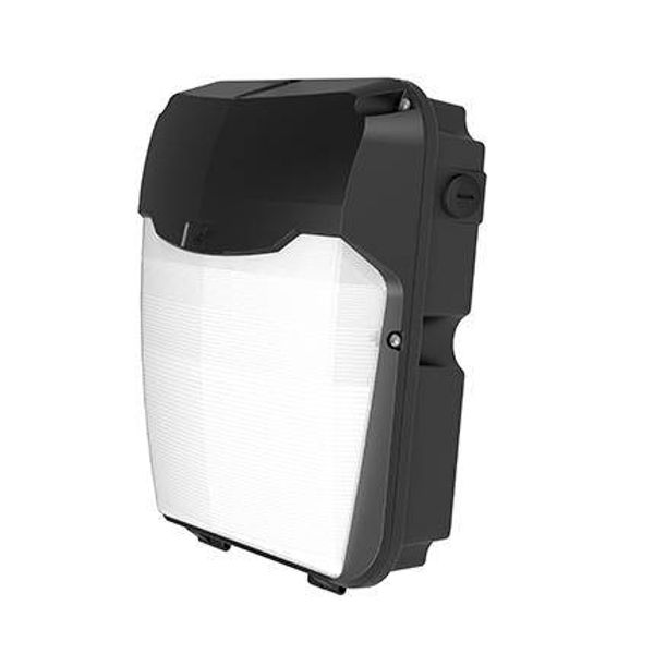 Lynx Wallpack Photocell Black image 1